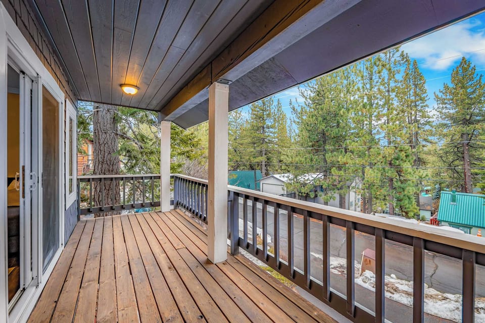 Step out onto the deck & take in the fresh air​