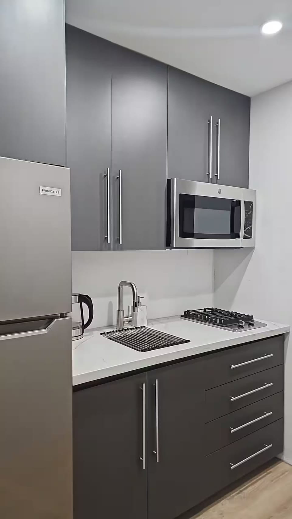 microwave, indoor, refrigerator, coffee maker, stovetop, Refreshment Gallery 