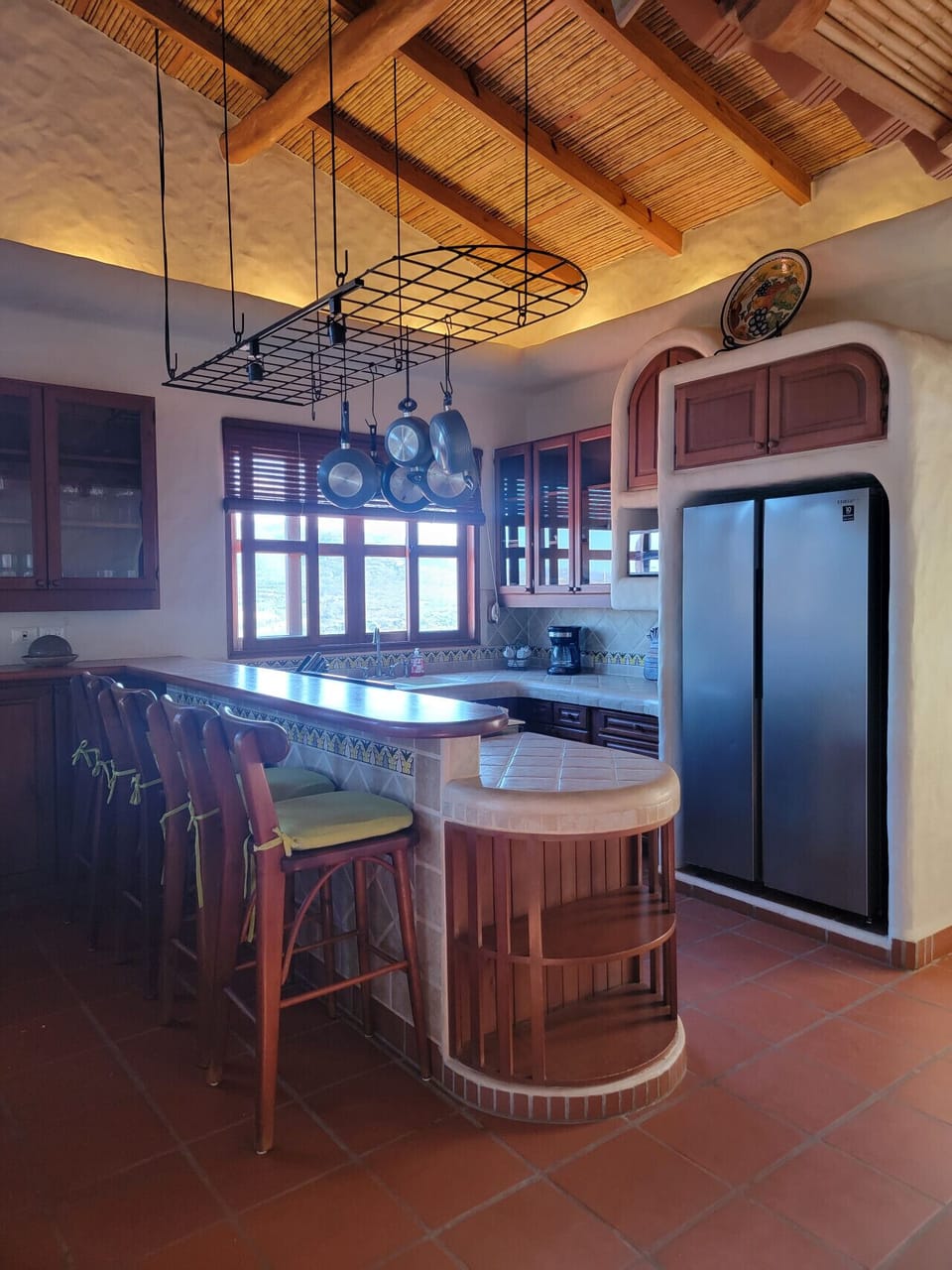 Beautiful Kitchen and Bar Seating area Gorgeous Mountain Views