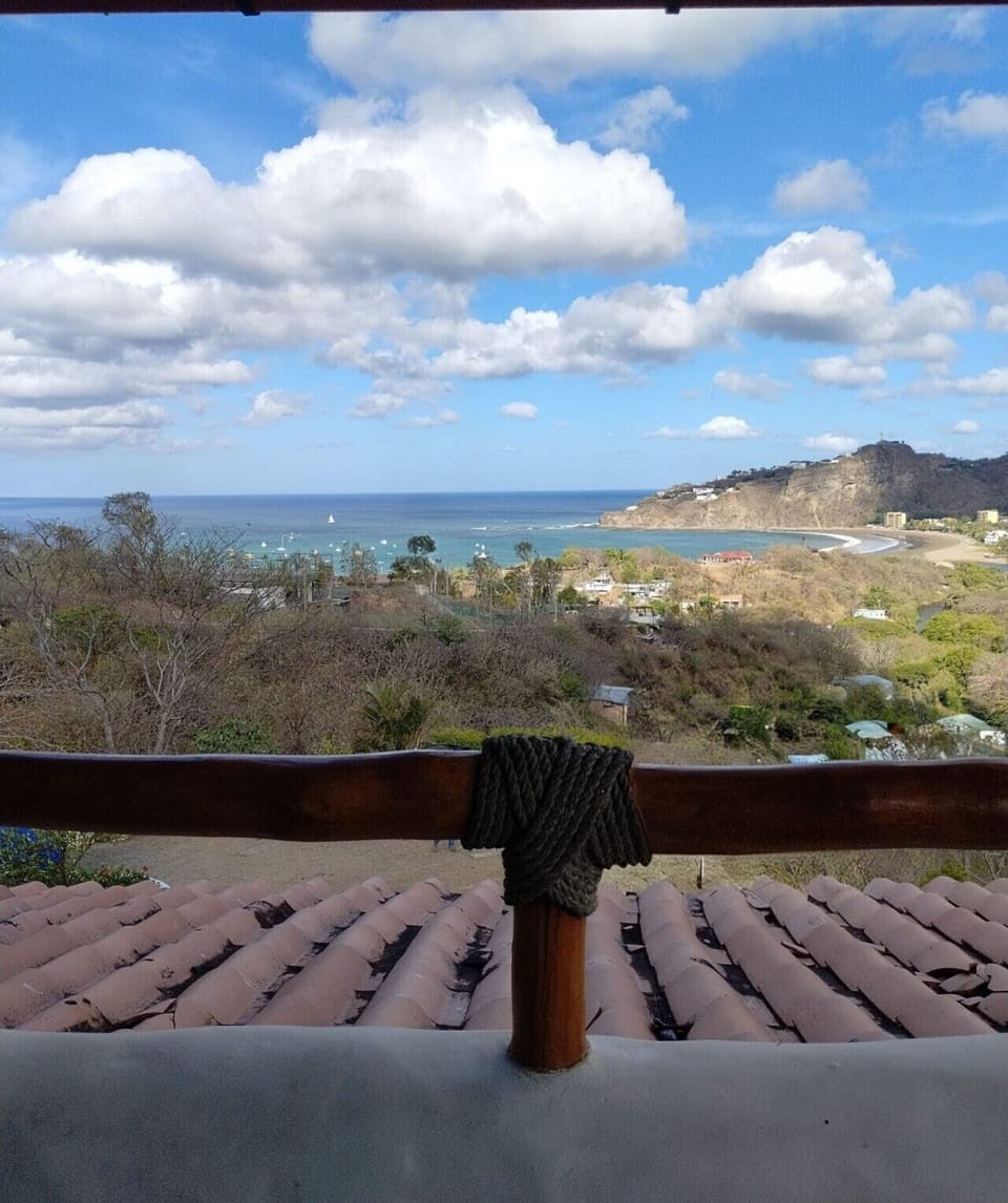 The Stunning Ocean View from the Top Balcony