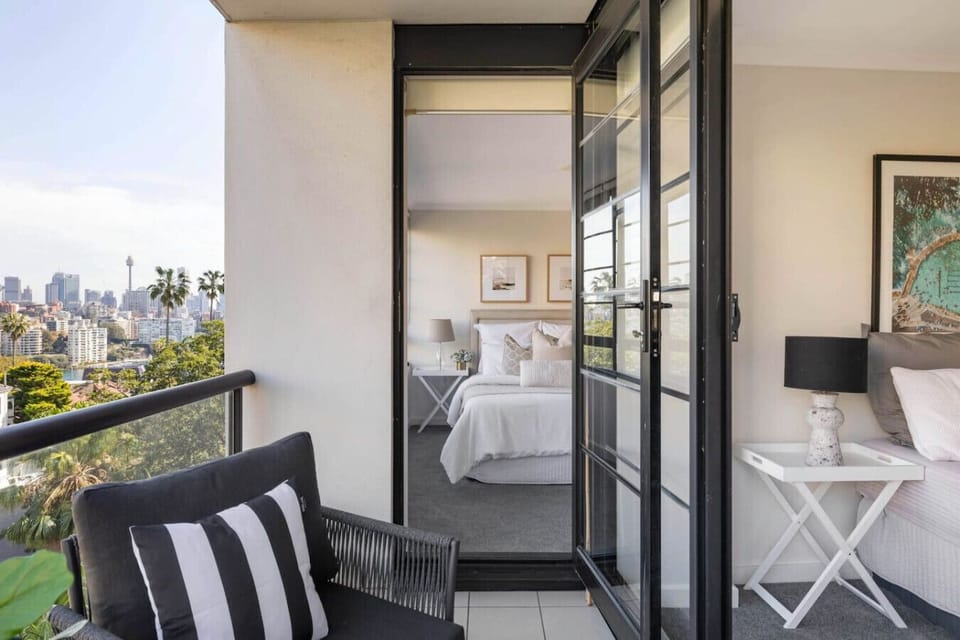 Back balcony with views