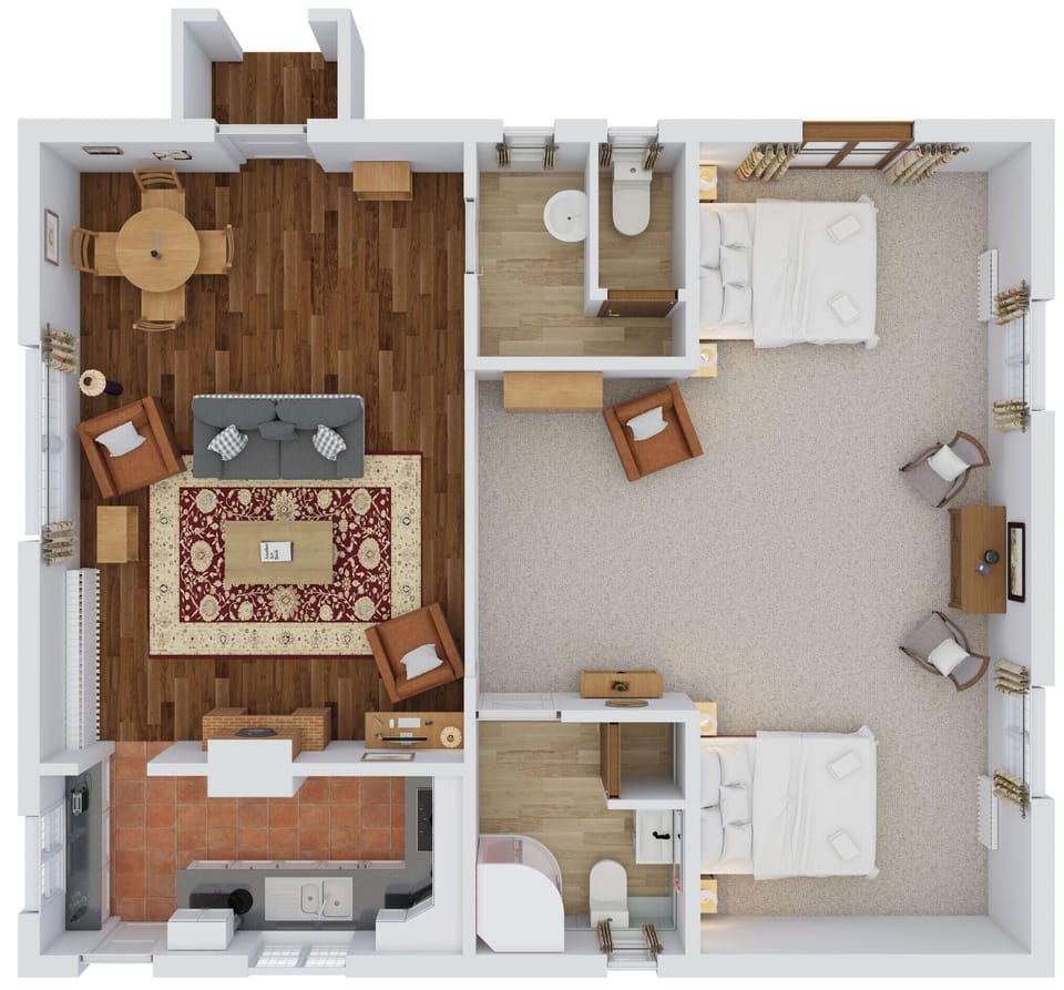 Floor plan | The Shooting Lodge - Stowlangtoft Estate, Bury St. Edmunds