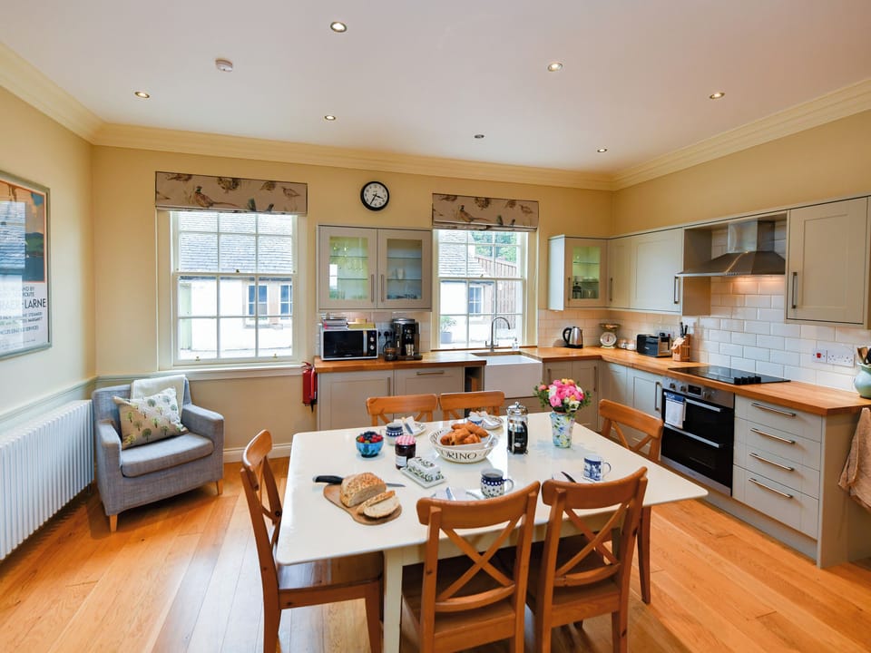 Kitchen/diner | Garden Cottage - Corsewall Estate Holiday Cottages, Kirkcolm, near Stranraer