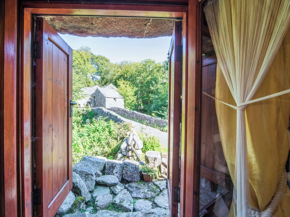 Picturesque view from bedroom | Whillan Beck Cottage - Bridge End Farm Cottages, Boot, near Eskdale