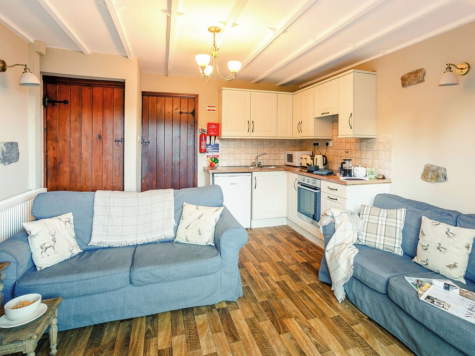 Open plan living space | Cherry Tree Cottage - Mill Farm Cottages, Chesterfield, Near Bakewell