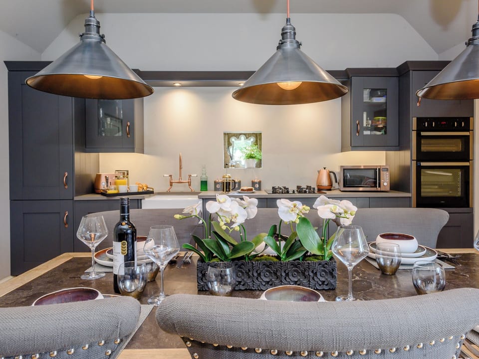 Elegant dining area | Deer View Cottage - Salhouse Hall, Salhouse, near Norwich