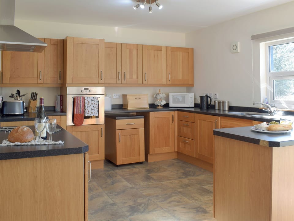 Spacious well equipped kitchen | Rowan Cottage - Culmore Bridge Cottages , Sandhead
