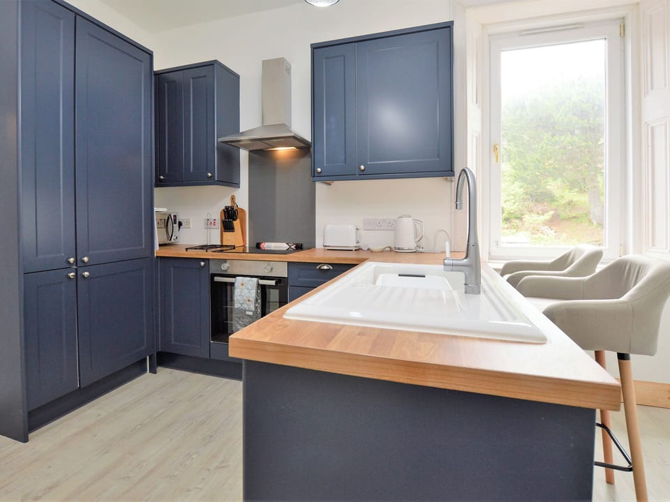 Kitchen area | Findhorn Upper Apartment, Kames