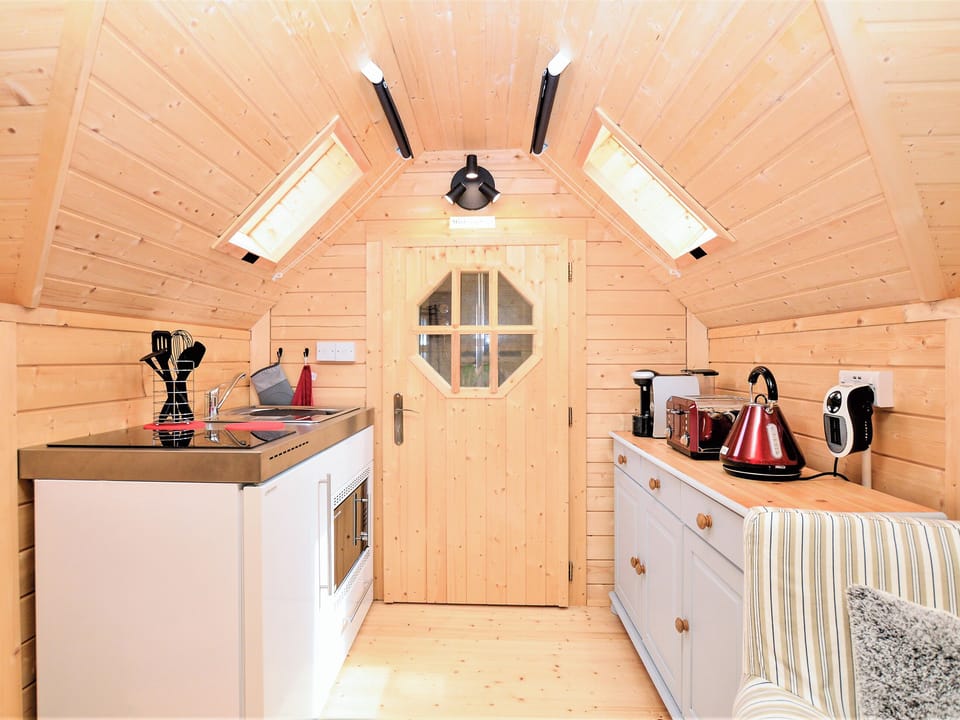 Open plan living space | Seal Point Cabin, Cairndow