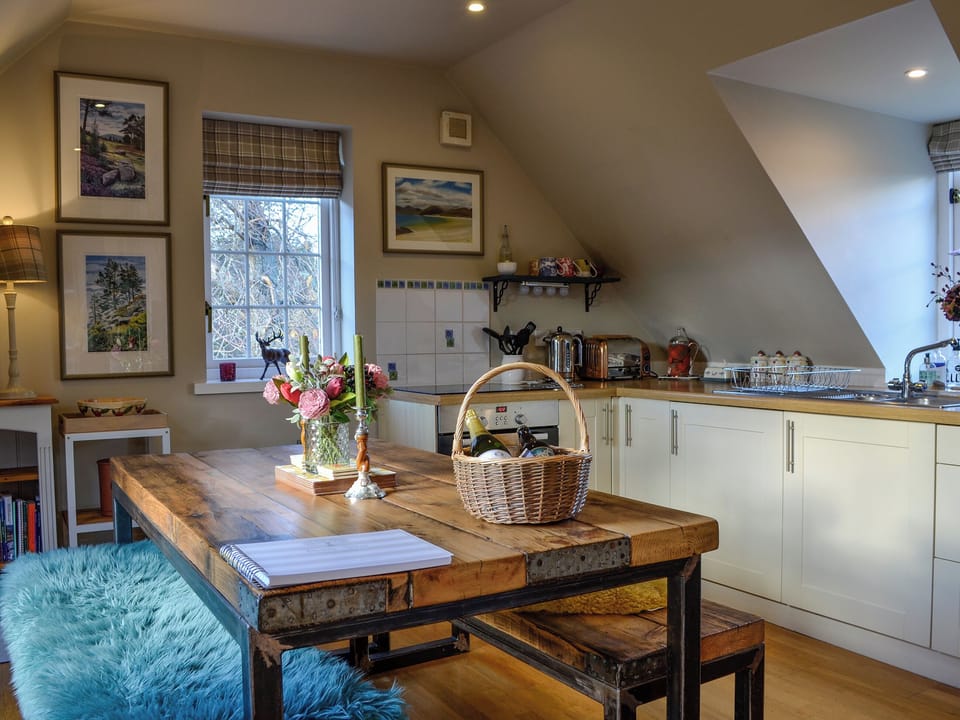 Kitchen/diner | Tanar View, Glen Tanar, near Aboyne