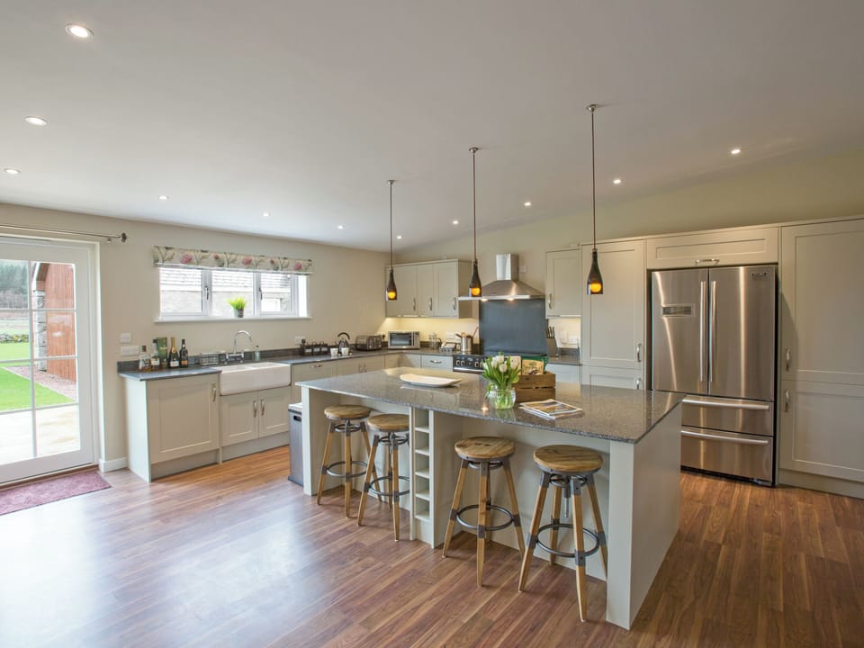 Kitchen area | Potarch Lodge, Potarch, near Banchory