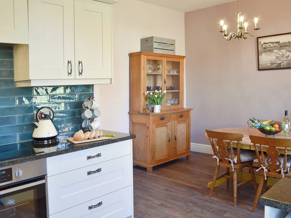 Open kitchen/ diner | Driftwood Cottage, Seahouses