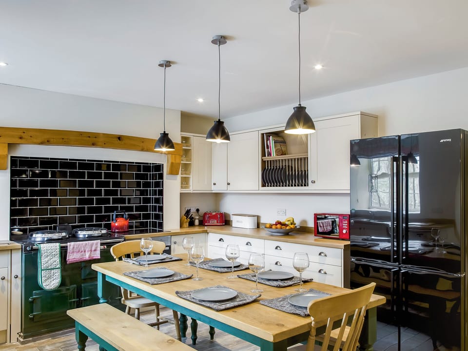 Well-equipped kitchen with range cooker | Blairinnie - Barwhillanty Estate, Parton, near Castle Douglas