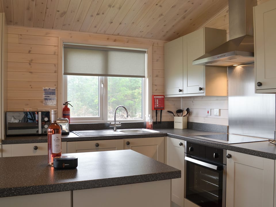 Kitchen | Ben Klibreck - Woodland Lodges, Forres, near Nairn