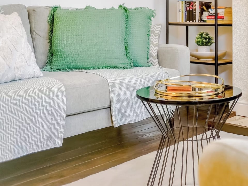 Comfortably furnished stylish living room | Shrewsbury Fields, Shifnal