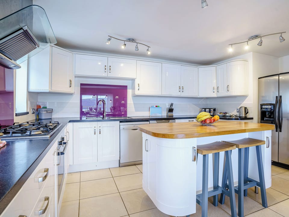 Kitchen | LLyswen - Gwbert Holiday Cottages, Gwbert, near Cardigan