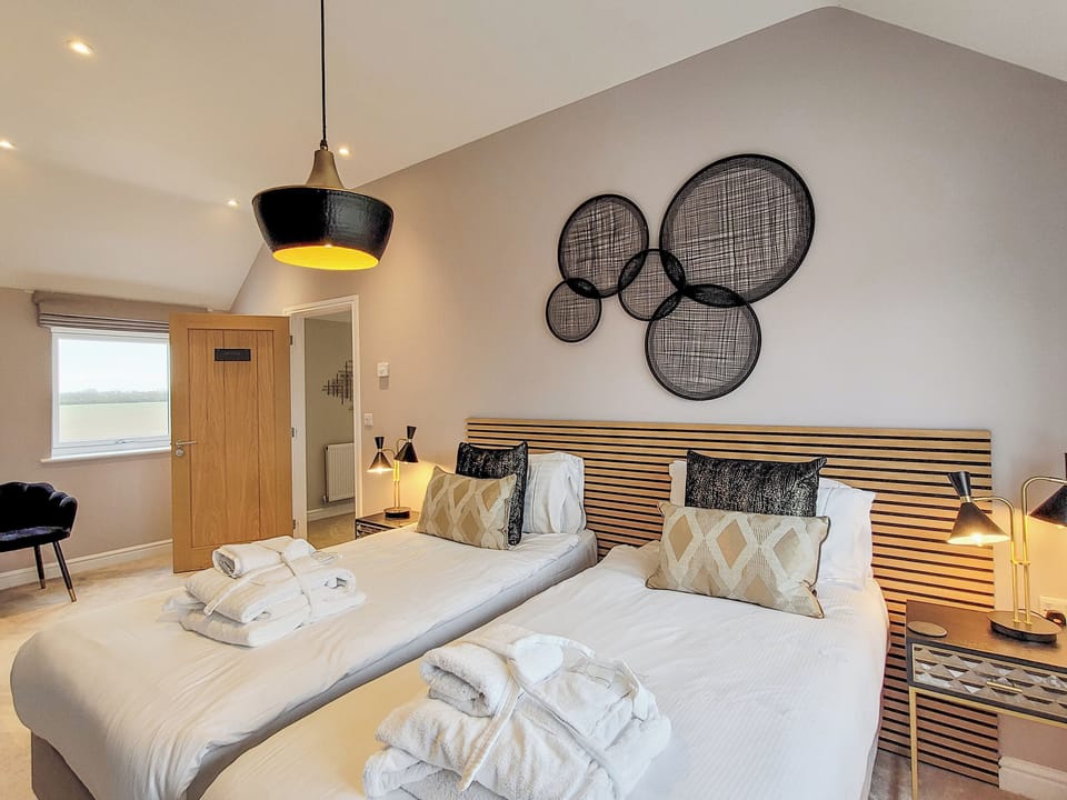 Twin bedroom | The Pines - Ashlin Farm Barns, Dunholme, near Lincoln