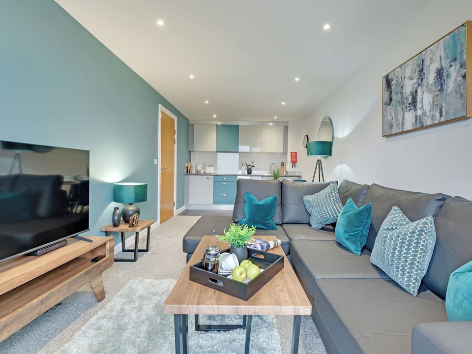 Open plan living space | All Saints Apartments 4A, Newcastle Upon Tyne