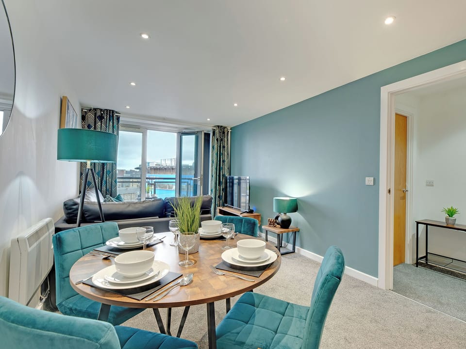 Open plan living space | All Saints Apartments 4A, Newcastle Upon Tyne