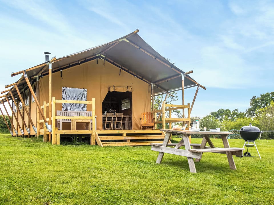 Exterior | Gambledown Farm - Cuckoo - Safari Tent - Gambledown Farm Safari Tents, Romsey