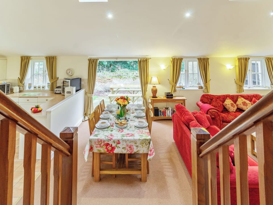 Open plan living space | The Coach House - Stowlangtoft Estate, Bury St. Edmunds