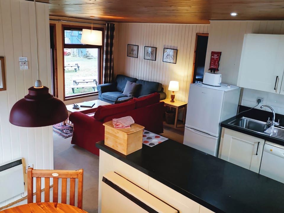 Open plan living space | Pine Chalet 23 - Loch Monzievaid, Crieff