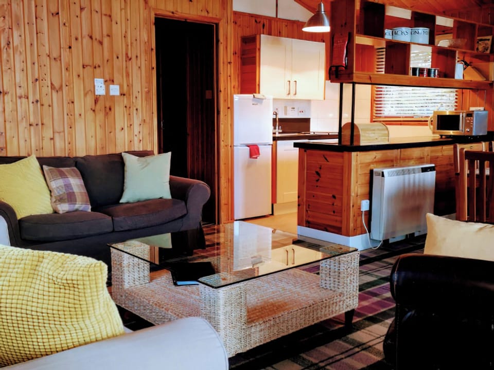 Open plan living space | Cedar Chalet 19 - Loch Monzievaid, Crieff