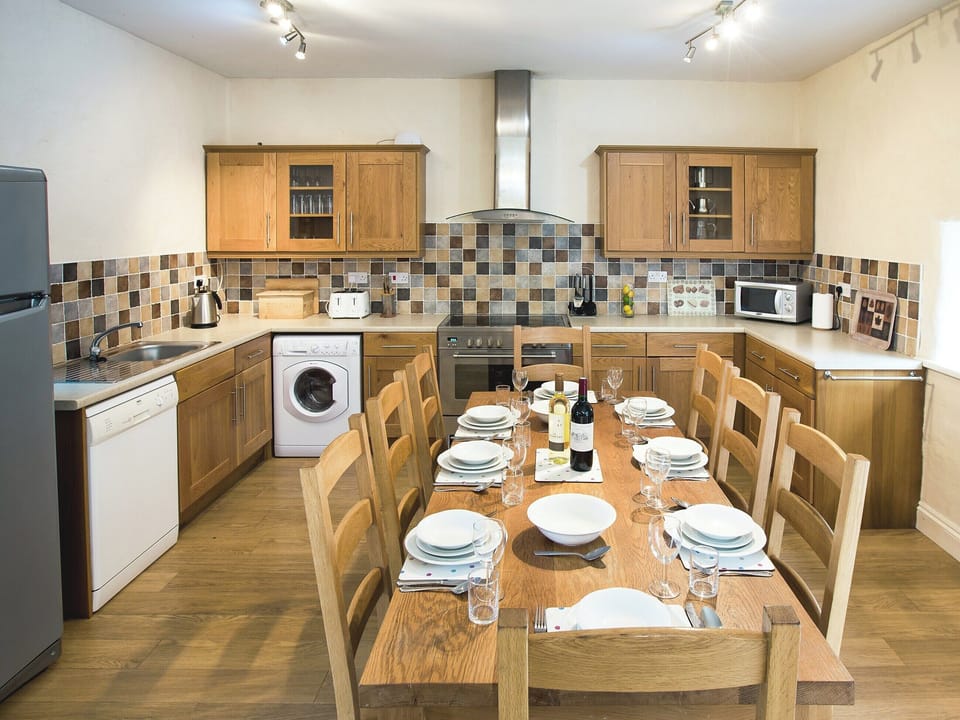 Open plan living/dining room/kitchen | The Dairy, Freshwater East near Pembroke