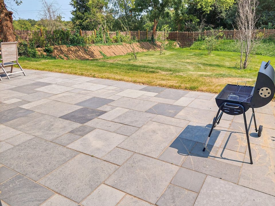 Patio | Apple Lodge - Little Dunley Cottages, Bovey Tracey