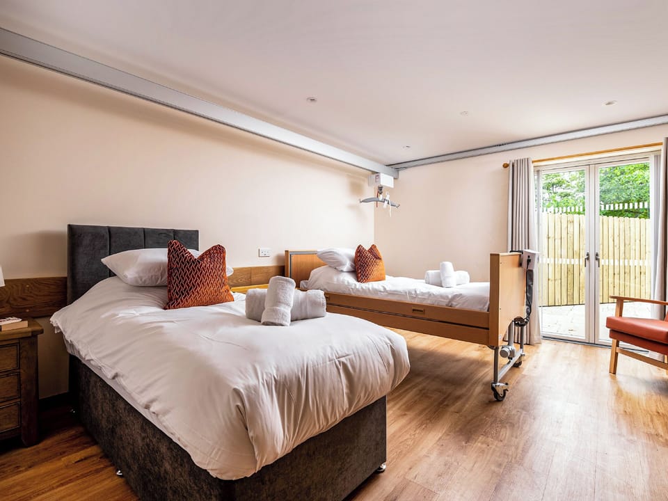 Twin bedroom | Selkirk Lodge - Homelands, Lundin Links