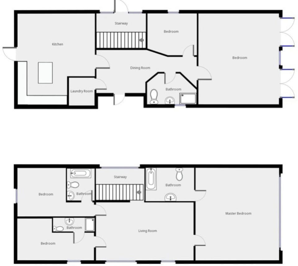 Floor plan | The Barn - Champernhayes, Wooton Fitzpaine, near Charmouth