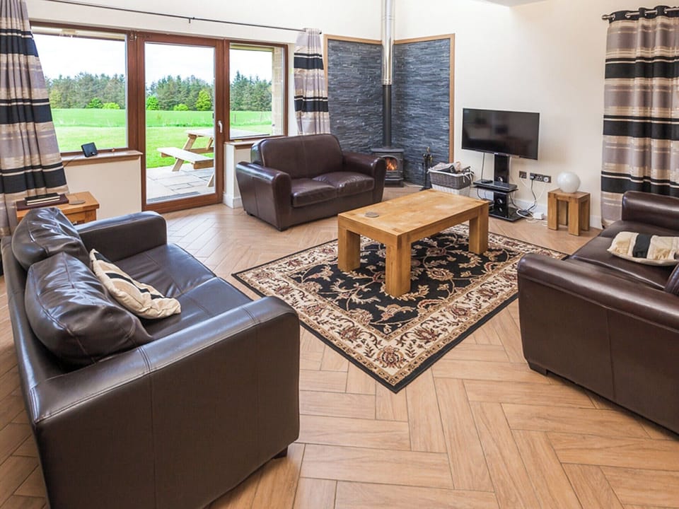 Living area | One Eden Cottage - Williamscraig Holiday Cottages, Linlithgow