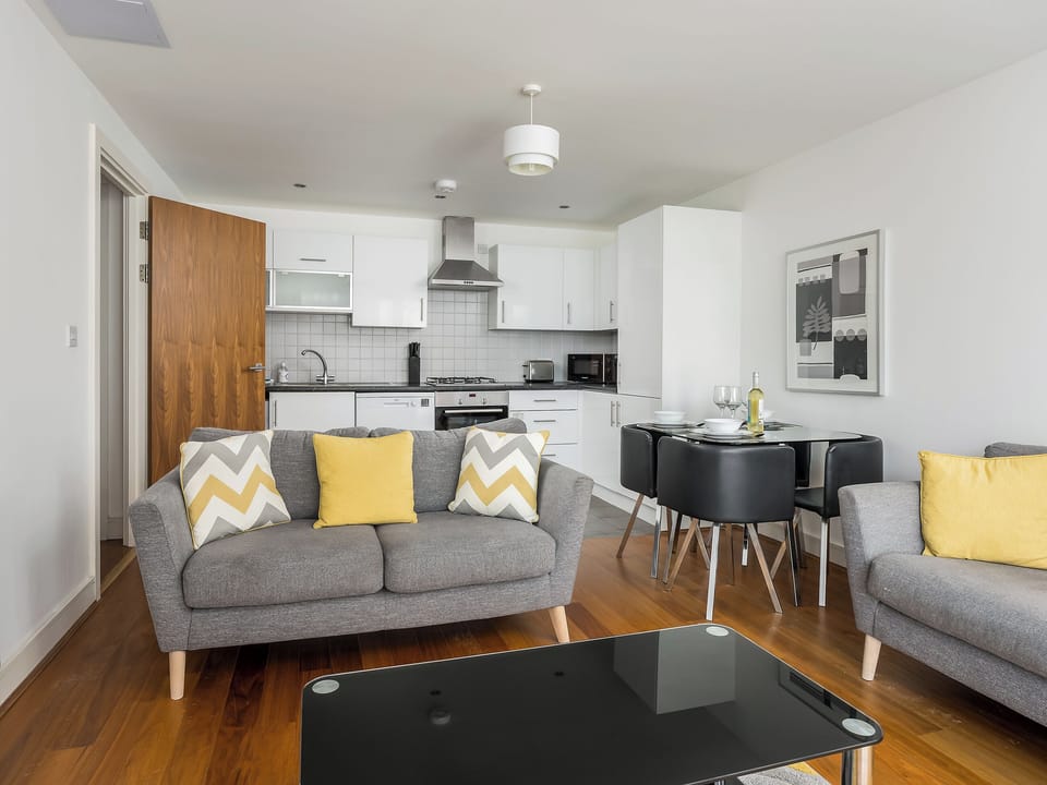 Open plan living space | Castle Lanes, Poole