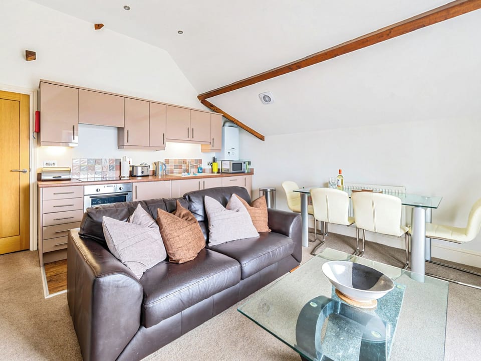 Open plan living space | Sea Facing Penthouse - Wow Holidays, Woolacombe