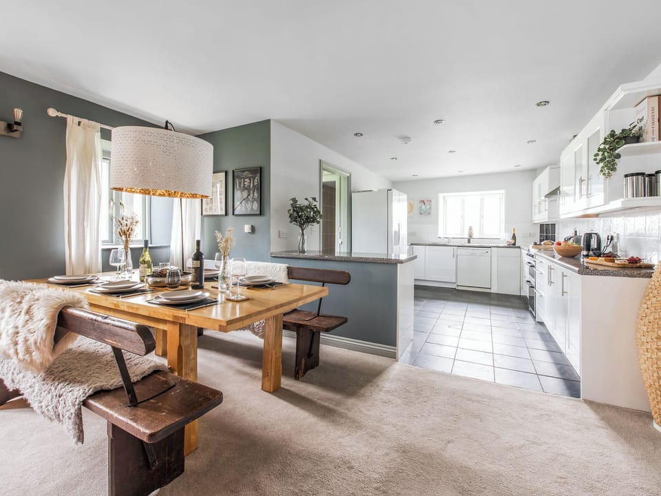 Open plan living space | The Manor - Bogee Farm Holiday Cottages, Wadebridge