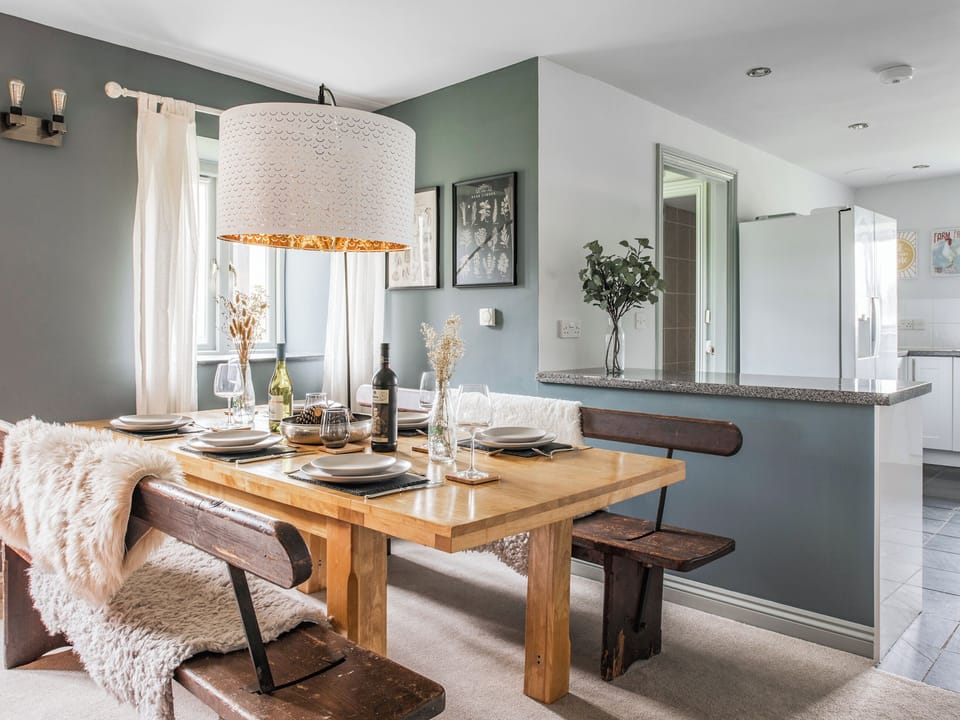 Open plan living space | The Manor - Bogee Farm Holiday Cottages, Wadebridge