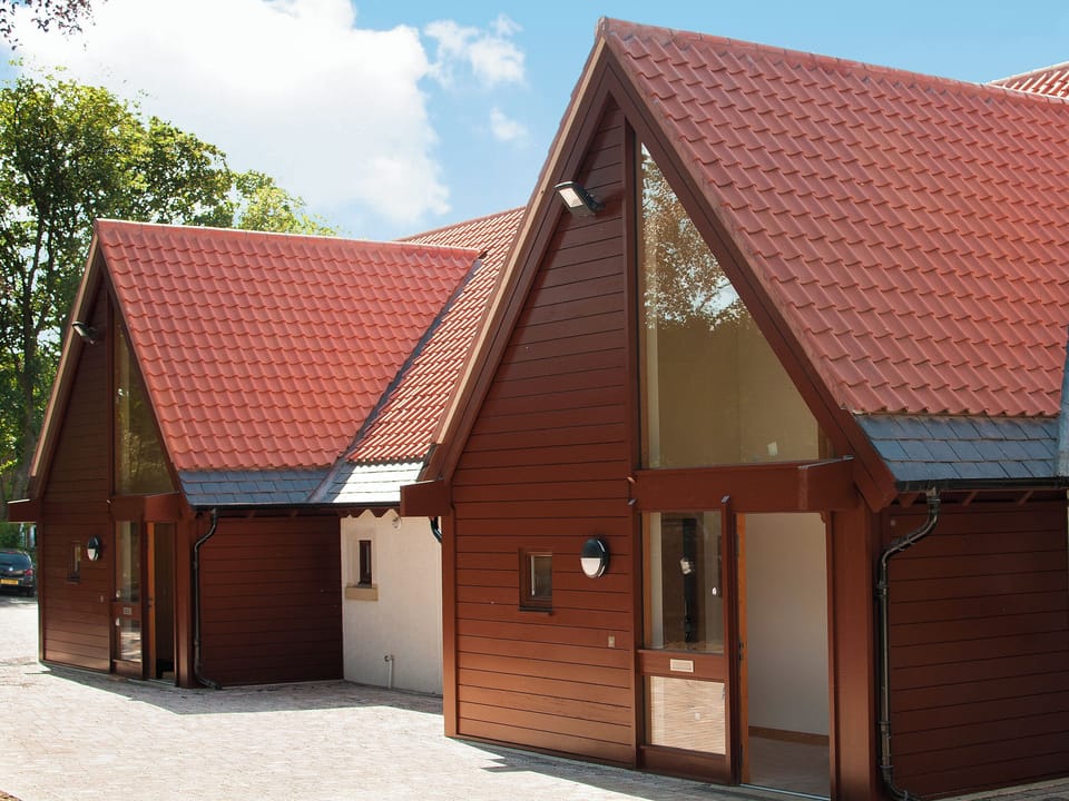 The lodges are a new yet sympathetic development | , 