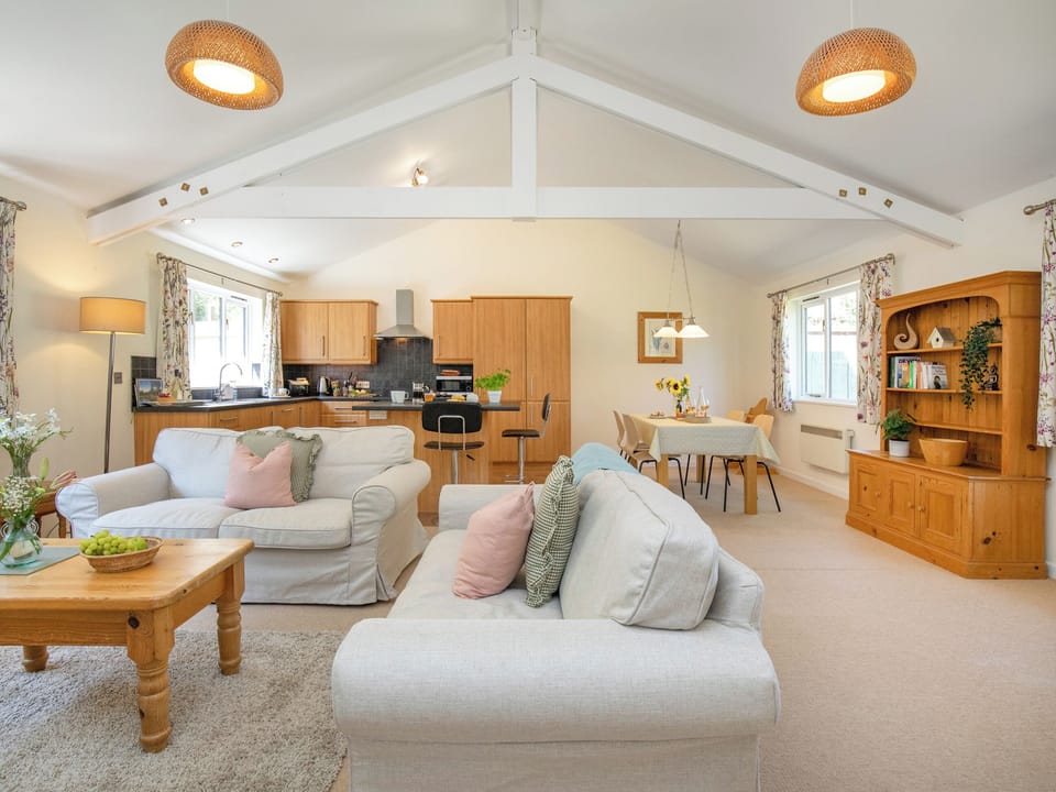 Open plan living space | Oaktree Cottage - Little Dunley Cottages, Bovey Tracey