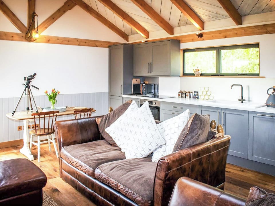 Open plan living space | Meadow Hide - The Osiers, Chichester