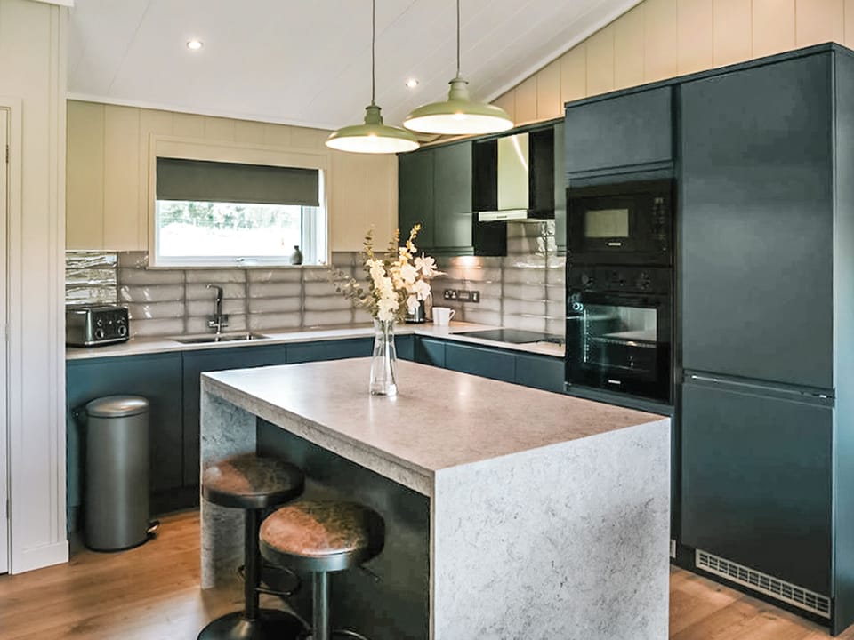 Kitchen area | Oakley - Bowland Retreat Lodges, Clitheroe