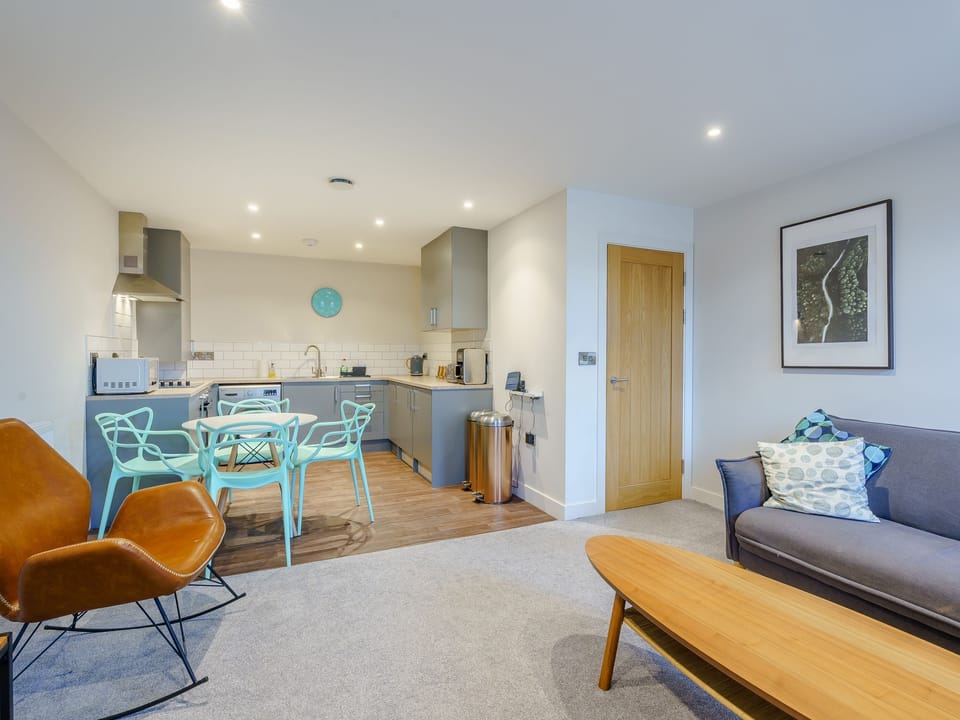 Open plan living space | 6 Eastgate - Eastgate House Apartments, Andover