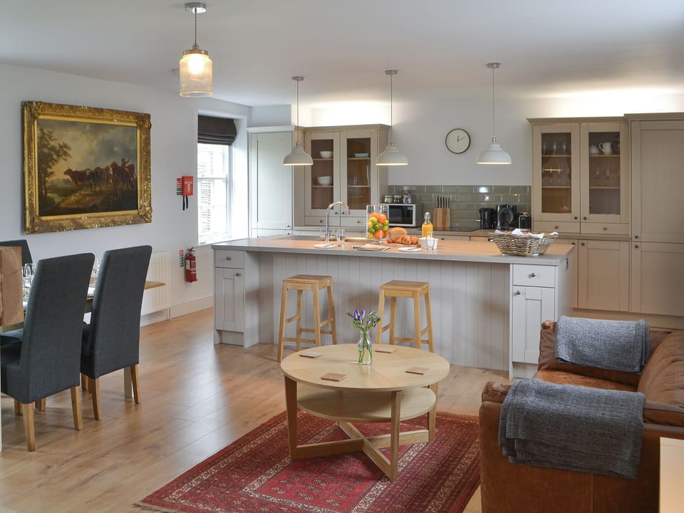 Open plan living space | Cuthbert House - Brinkburn Cottages, Longframlington, near Rothbury