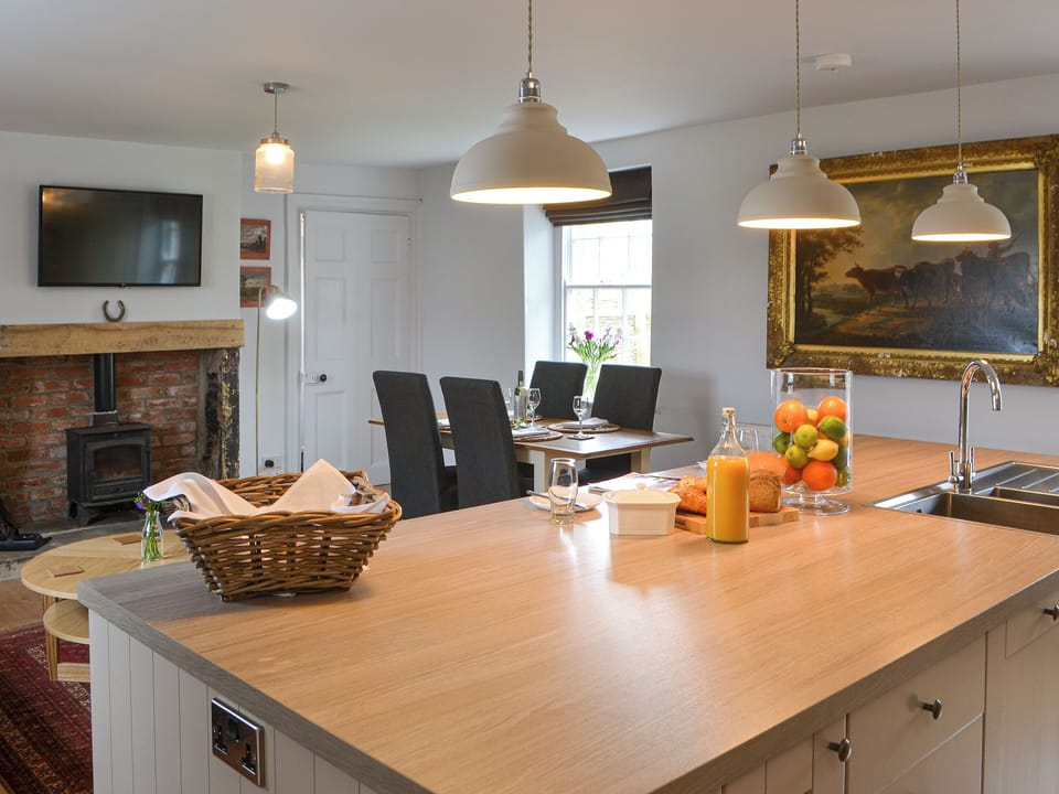 Open plan living space | Cuthbert House - Brinkburn Cottages, Longframlington, near Rothbury