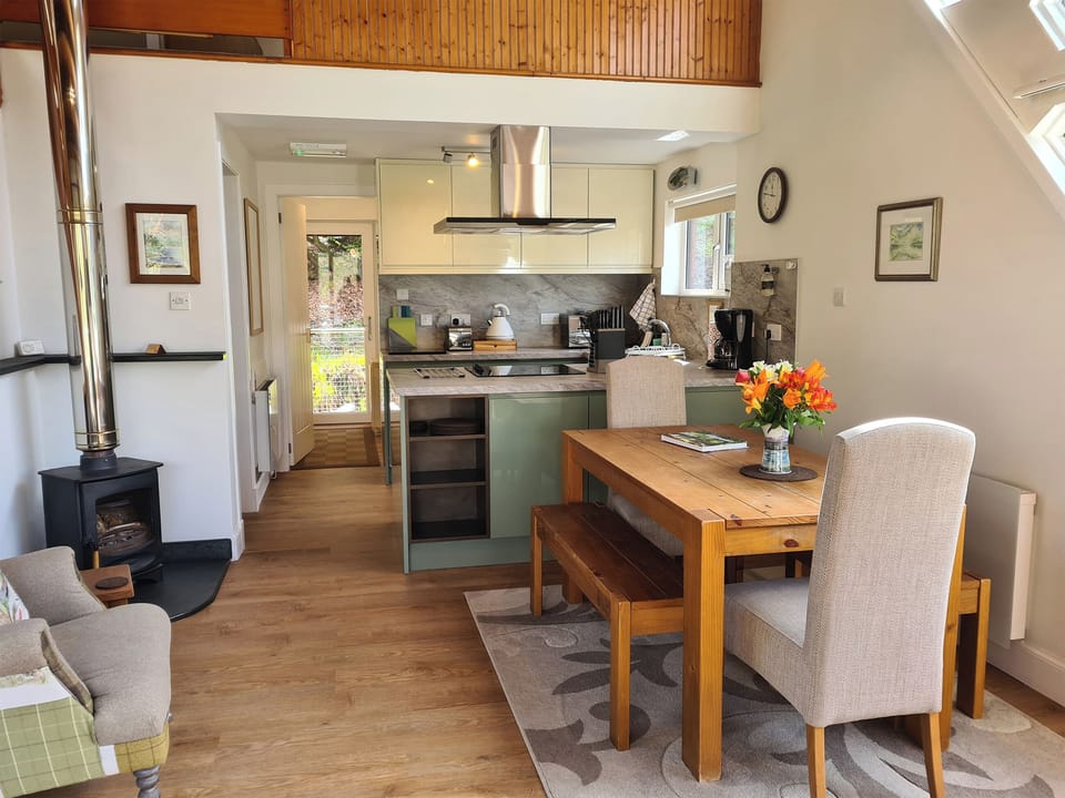 Dining Area | Cluanie Lodge - Invergloy Riverside Lodges, Spean Bridge