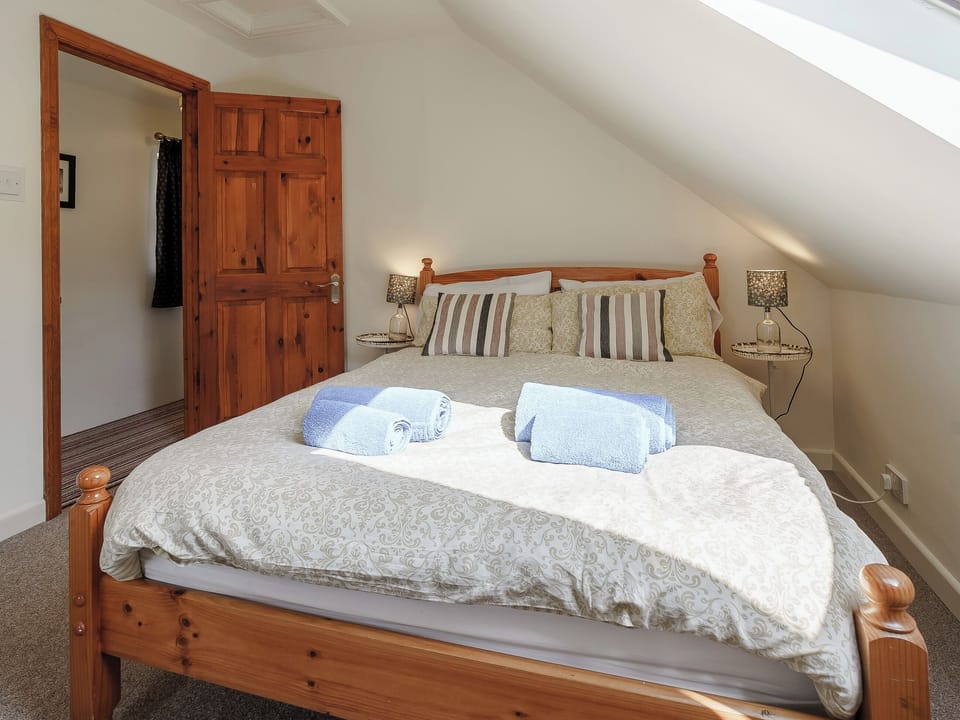Double bedroom | Honeysuckle - Wellstone Cottages, Llanfyrnach