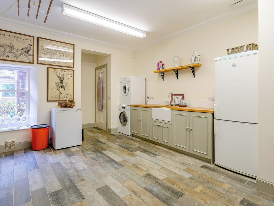 Utility room | Stables House - Barwhillanty Estate, Parton, near Castle Douglas