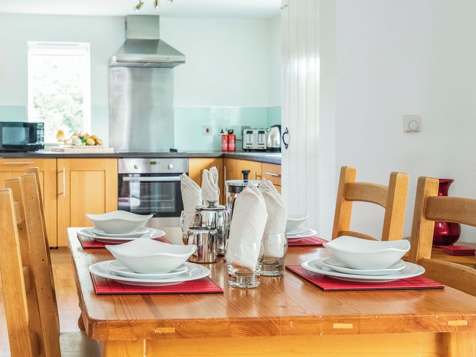 Dining Area | Warner - Treworgie Barton Cottages, Crackington Haven