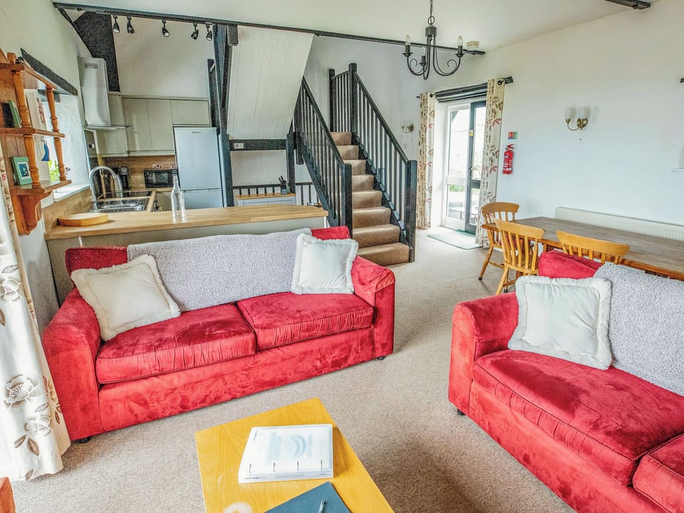 Open plan living space | Duchy - Treworgie Barton Cottages, Crackington Haven