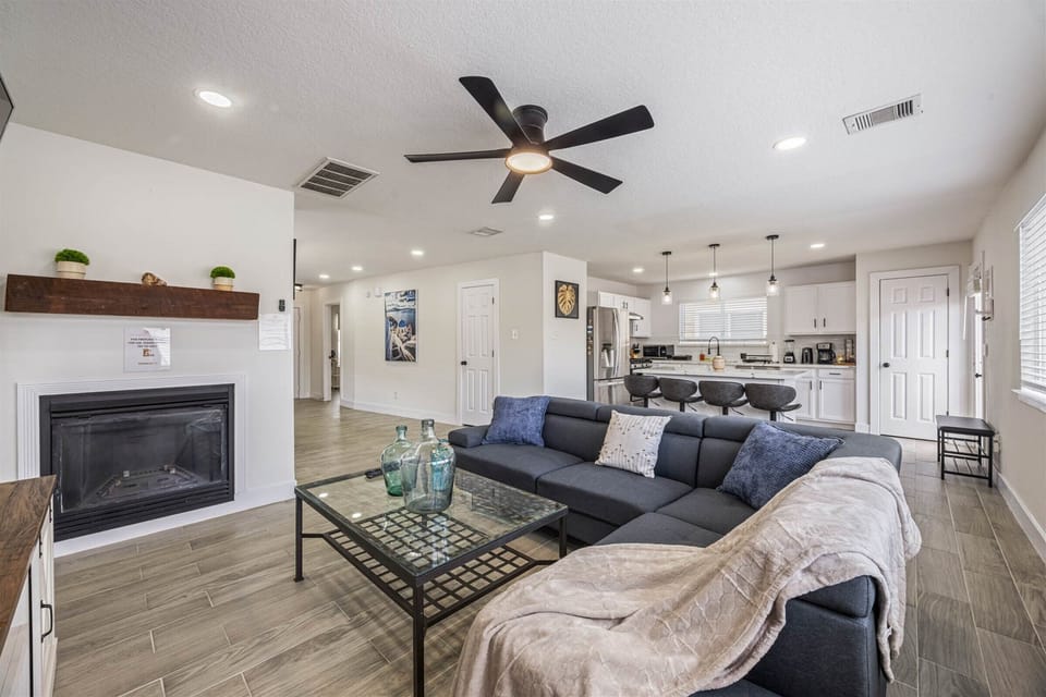 Step into comfort and style with our modern-designed living room.