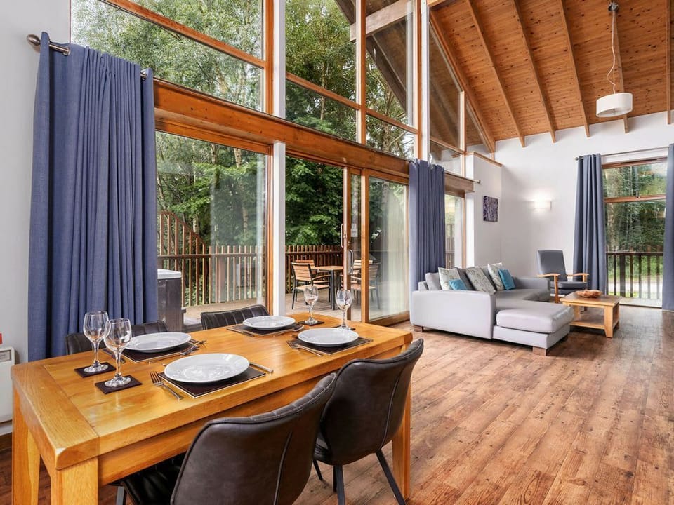 Strathyre Classic Silver Birch wheelchair accessible cabin